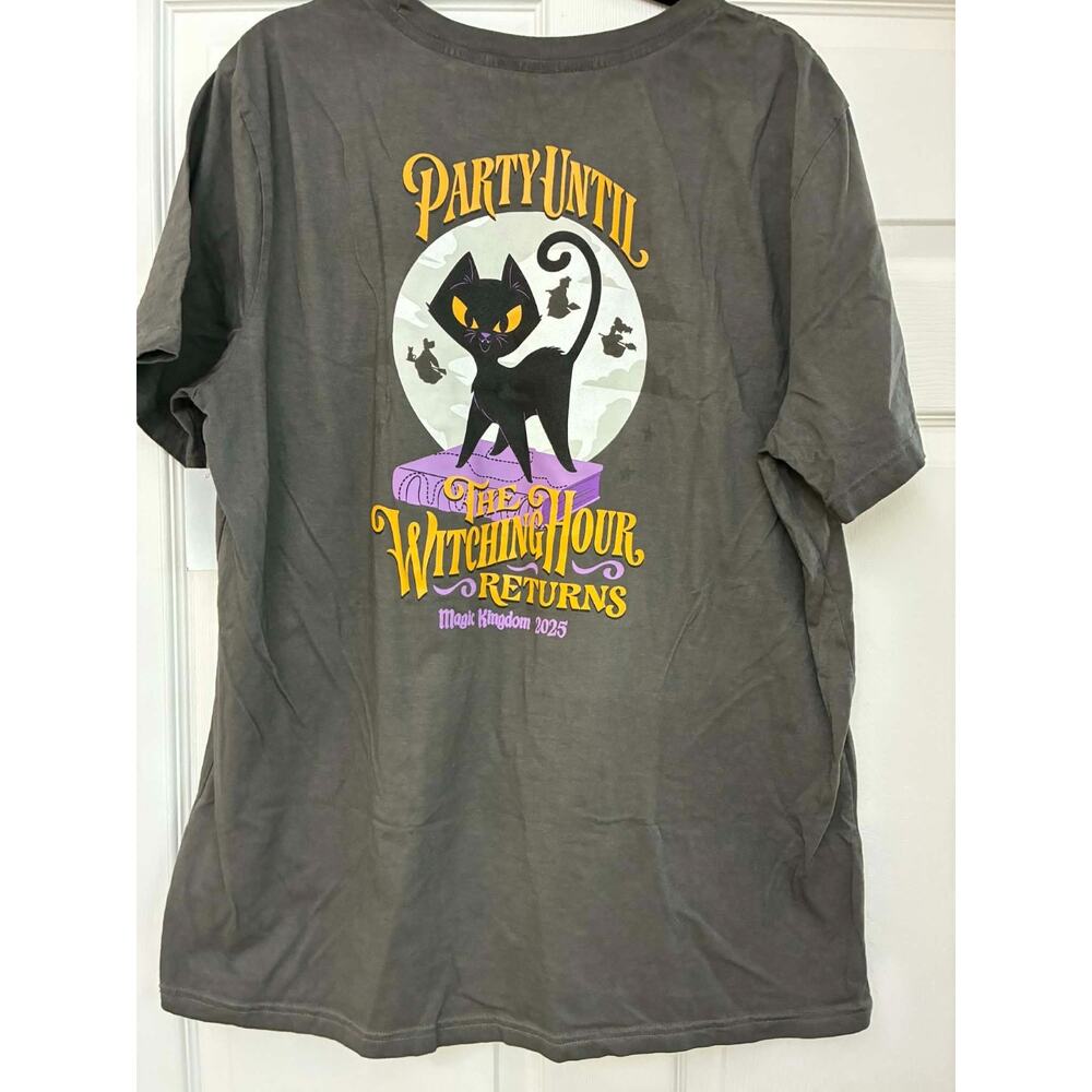 Disney Hocus Pocus Villain Spelltacular Glow Shirt‎ XL Magic Kingdom 2025 - Picture 4 of 5